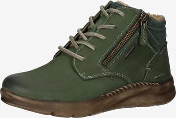 Bottines à lacets 'Conny' JOSEF SEIBEL en vert : devant