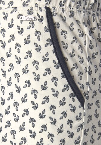 s.Oliver Pajama Pants in White