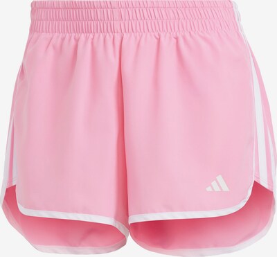 ADIDAS PERFORMANCE Sportske hlače 'Marathon 20' u roza / bijela, Pregled proizvoda
