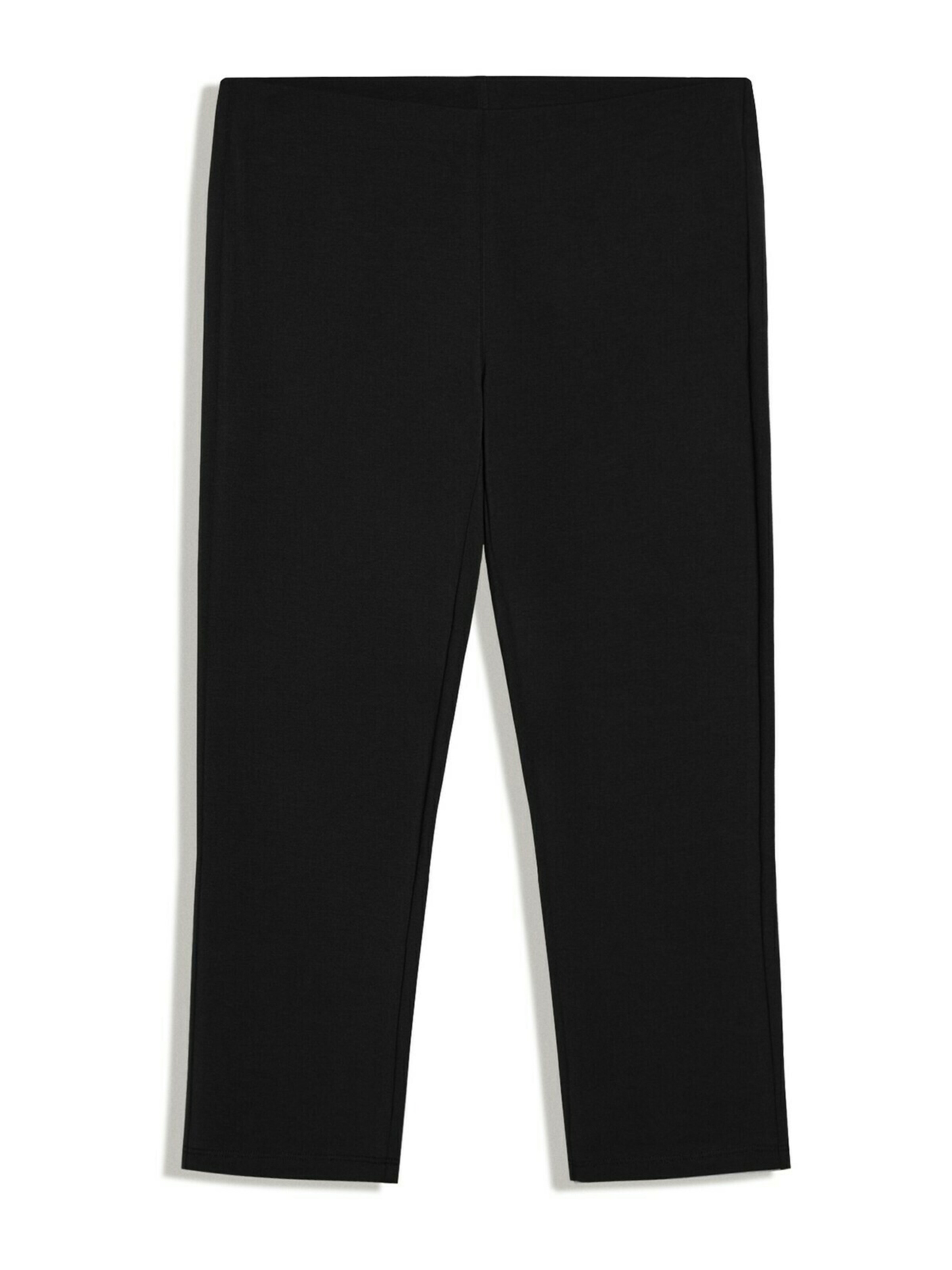Bershka Skinny Leggings i svart: framsida
