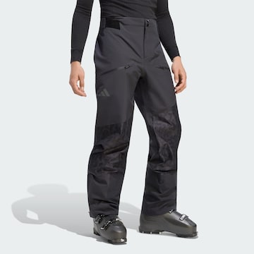 ADIDAS TERREX - Slimfit Calças outdoor 'Xperior Hybrid' em preto: frente