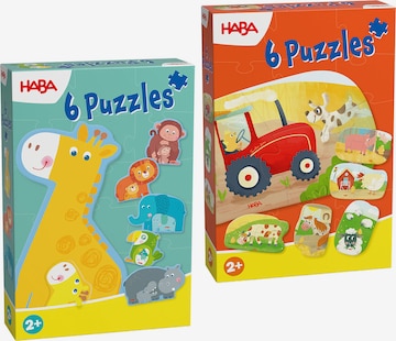 Jeux ' Meine ersten Puzzle ' HABA en mélange de couleurs : devant