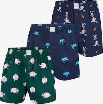 Phil & Co. Berlin Boxer shorts ' FUN Motives ' in Mixed colors: front