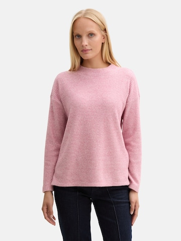 TOM TAILOR Sweatshirt in Pink: Vorderseite