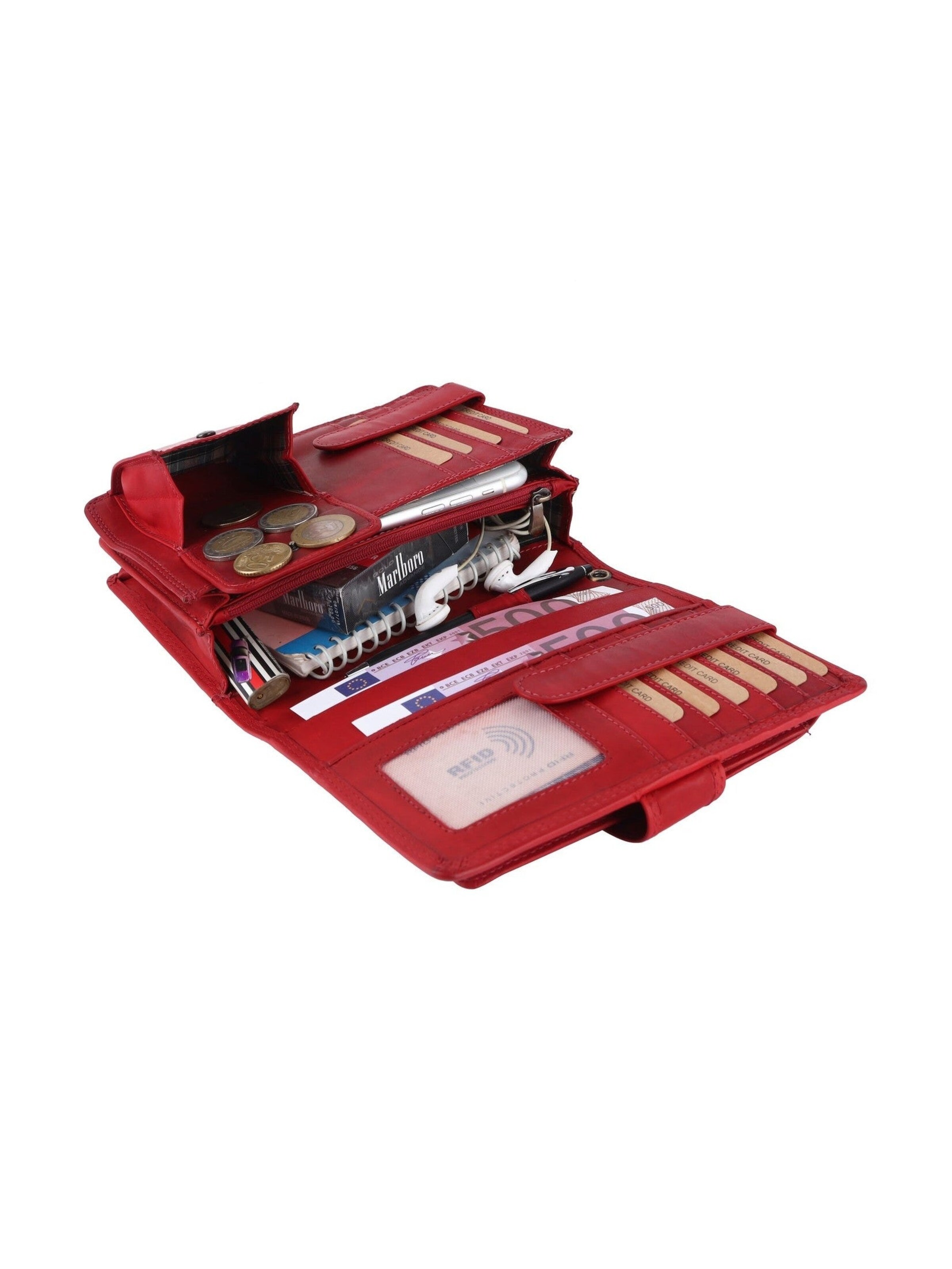 Benthill Crossbody Bag in Red