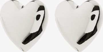 Pilgrim Ohrringe 'Annemette' in Silber: Vorderseite