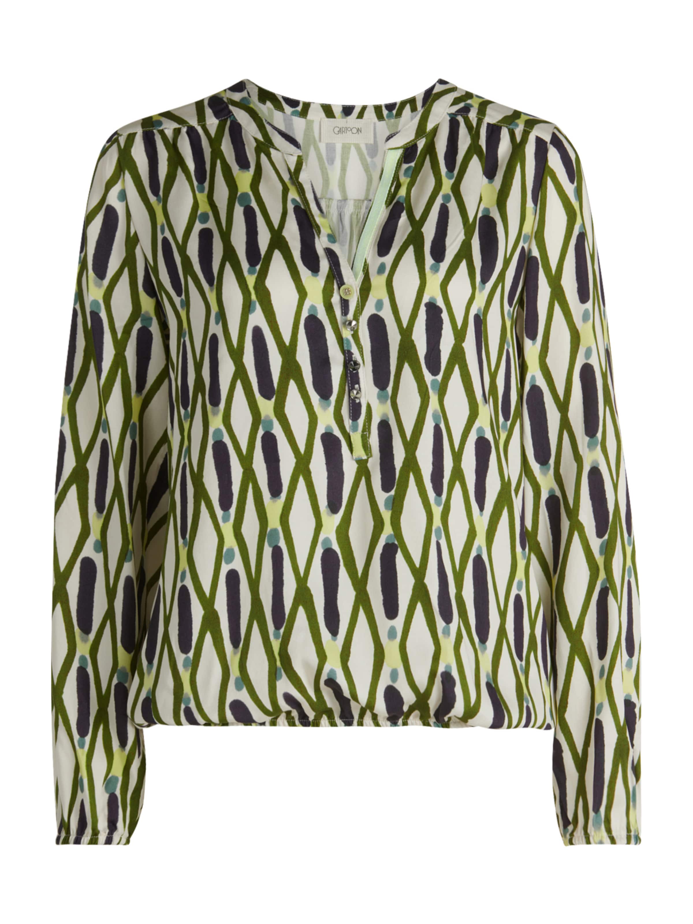 Cartoon - Blusa em verde: frente