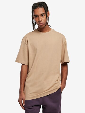 T-Shirt Urban Classics en beige : devant