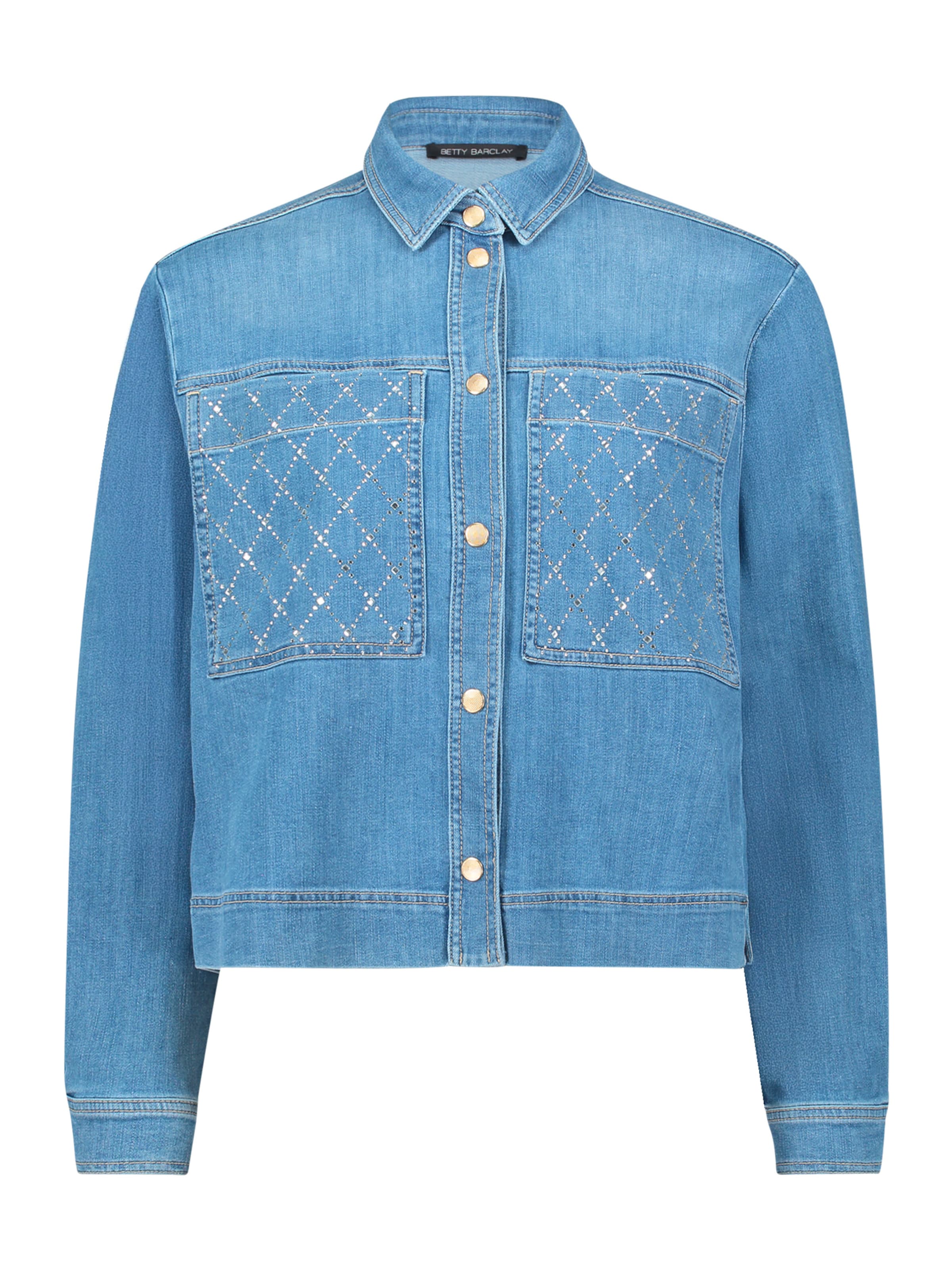 Camicia da donna di Betty Barclay in blu: frontale