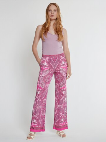 Ana Alcazar Wide Leg Hose 'Kimea' in Pink
