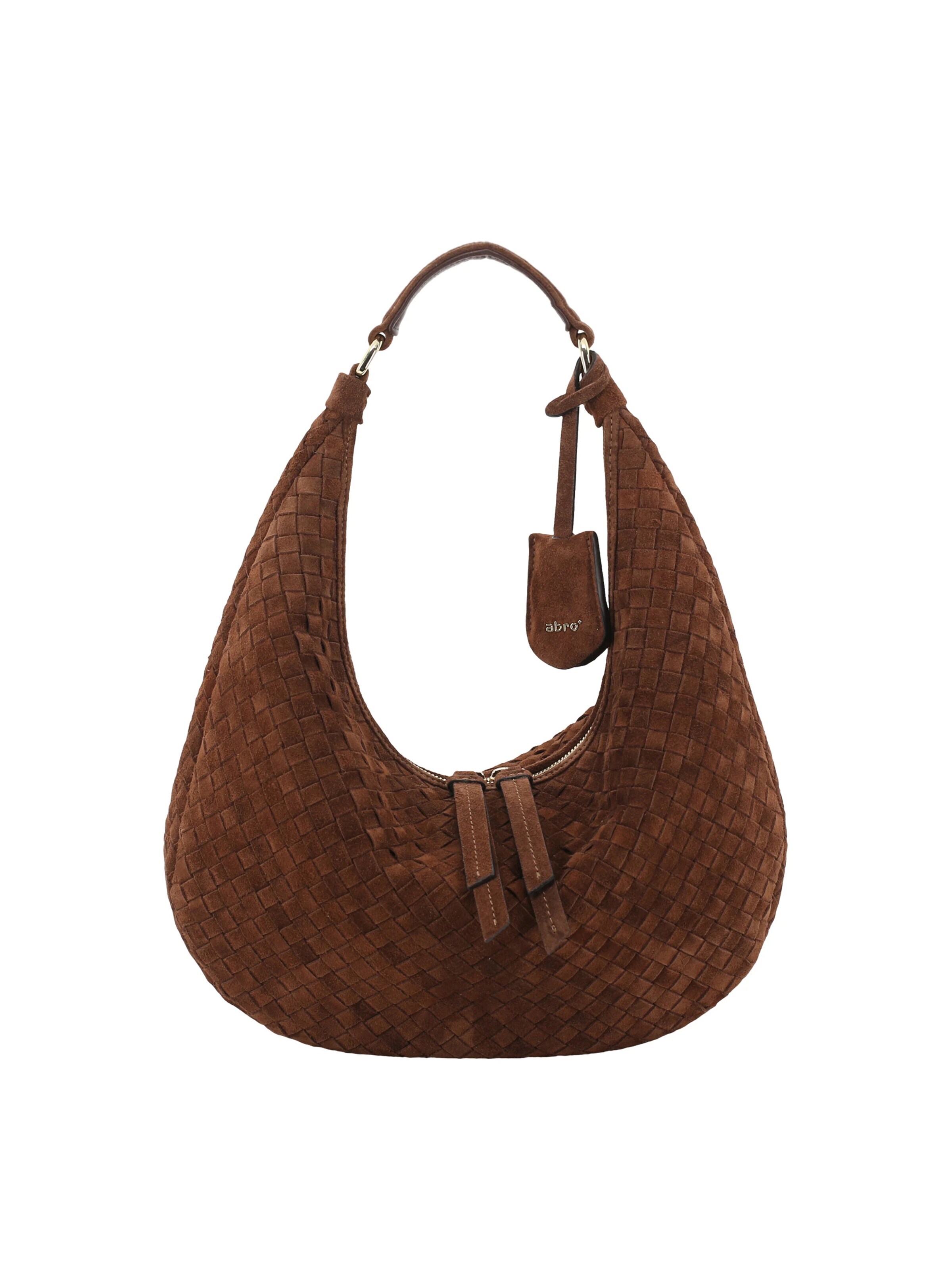 ABRO Schultertasche 'NAN'‌‌‌‌‌‌‌‌‌ in Braun: Vorderseite