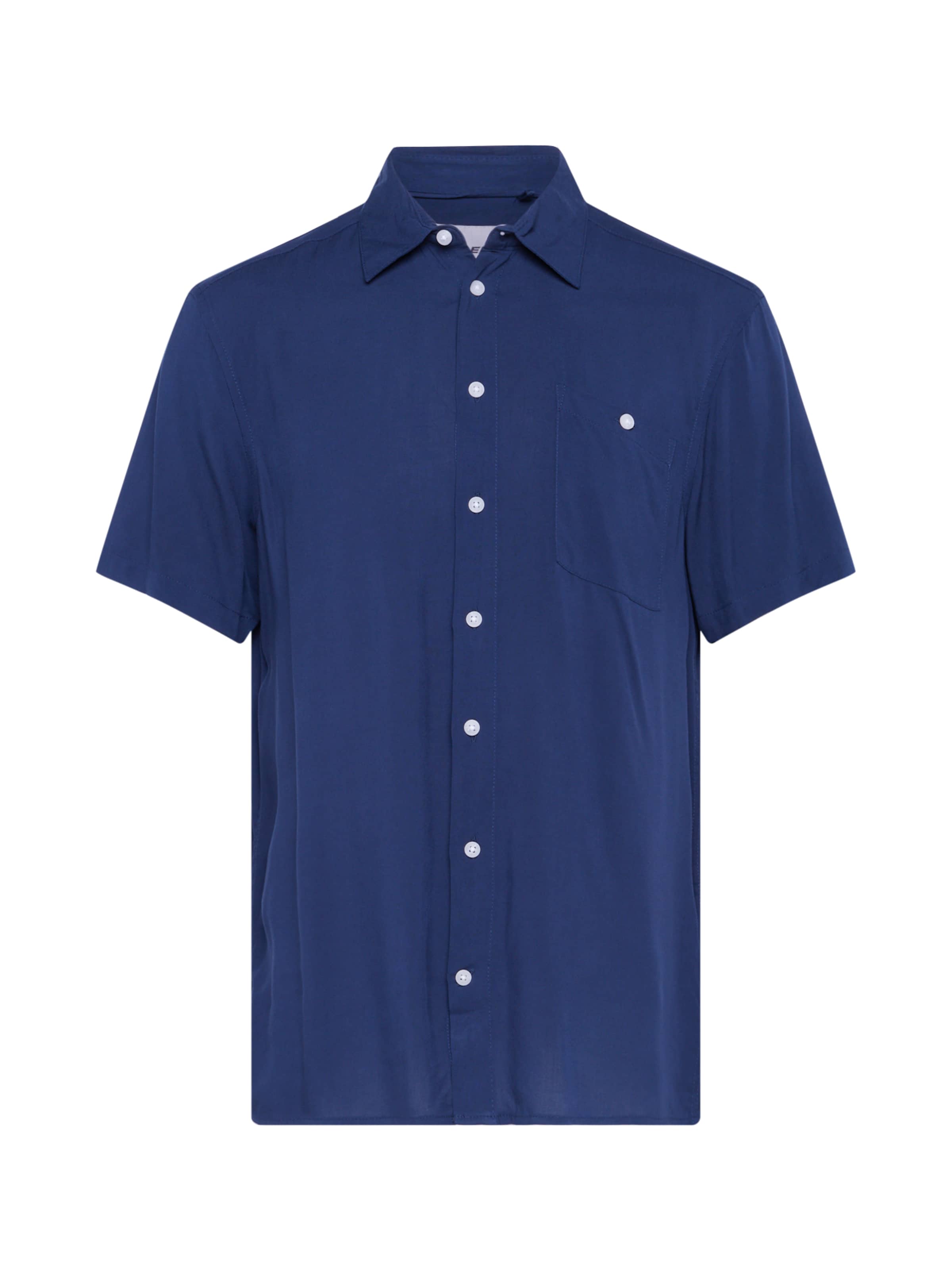 BLEND Средняя посадка Рубашка в Синий: спереди