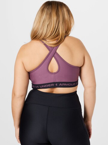 UNDER ARMOUR Bustier Sports-BH i lilla