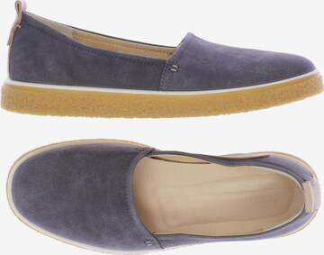 ECCO Flats & Loafers in 39 in Grey: front
