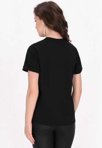 faina T-Shirt in Schwarz
