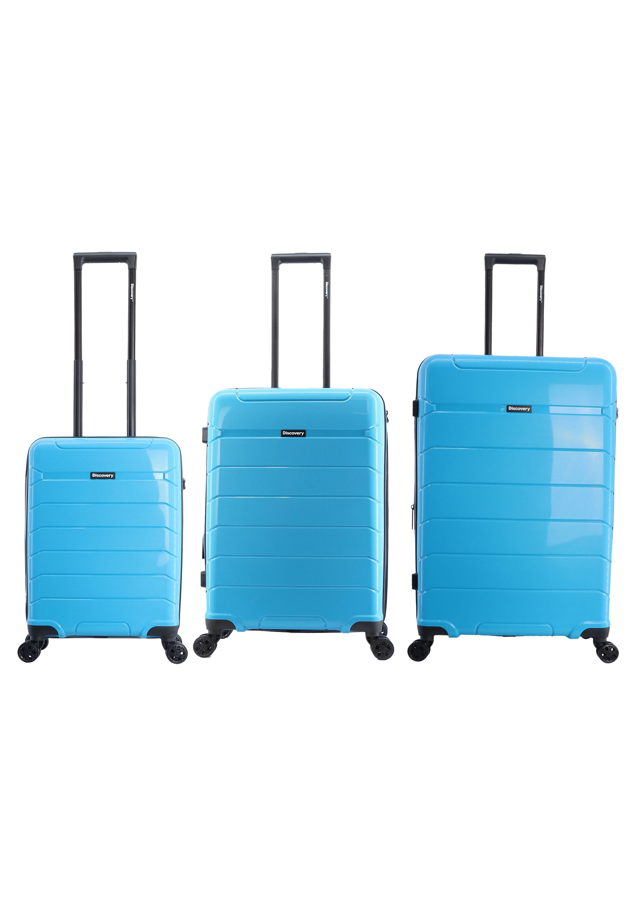 Discovery Suitcase Set 'SKYWARD' in Blue: front