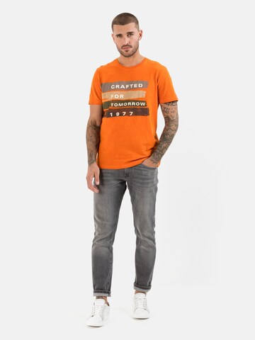 CAMEL ACTIVE T-Shirt in Orange