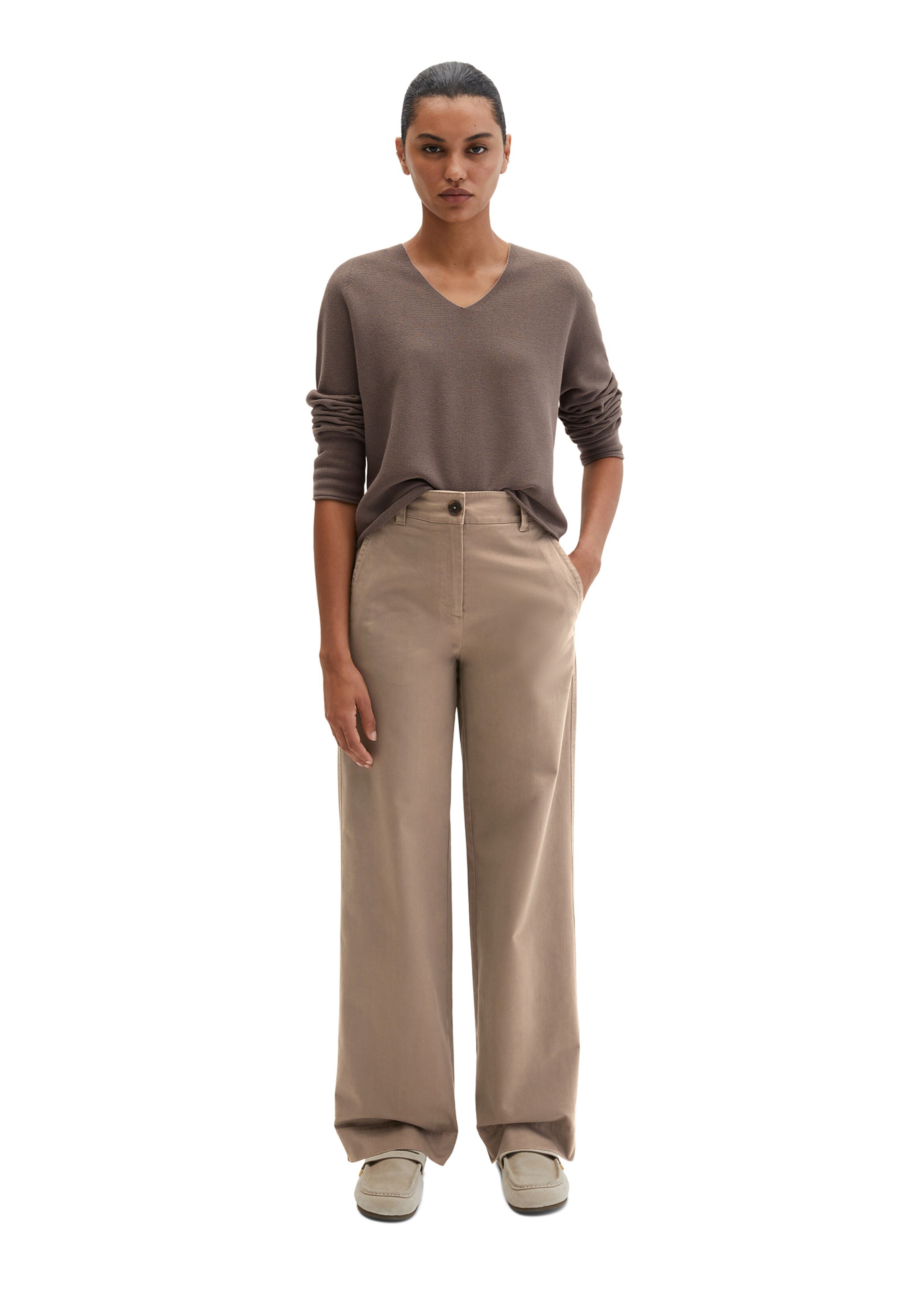 Marc O'Polo Trui in Bruin