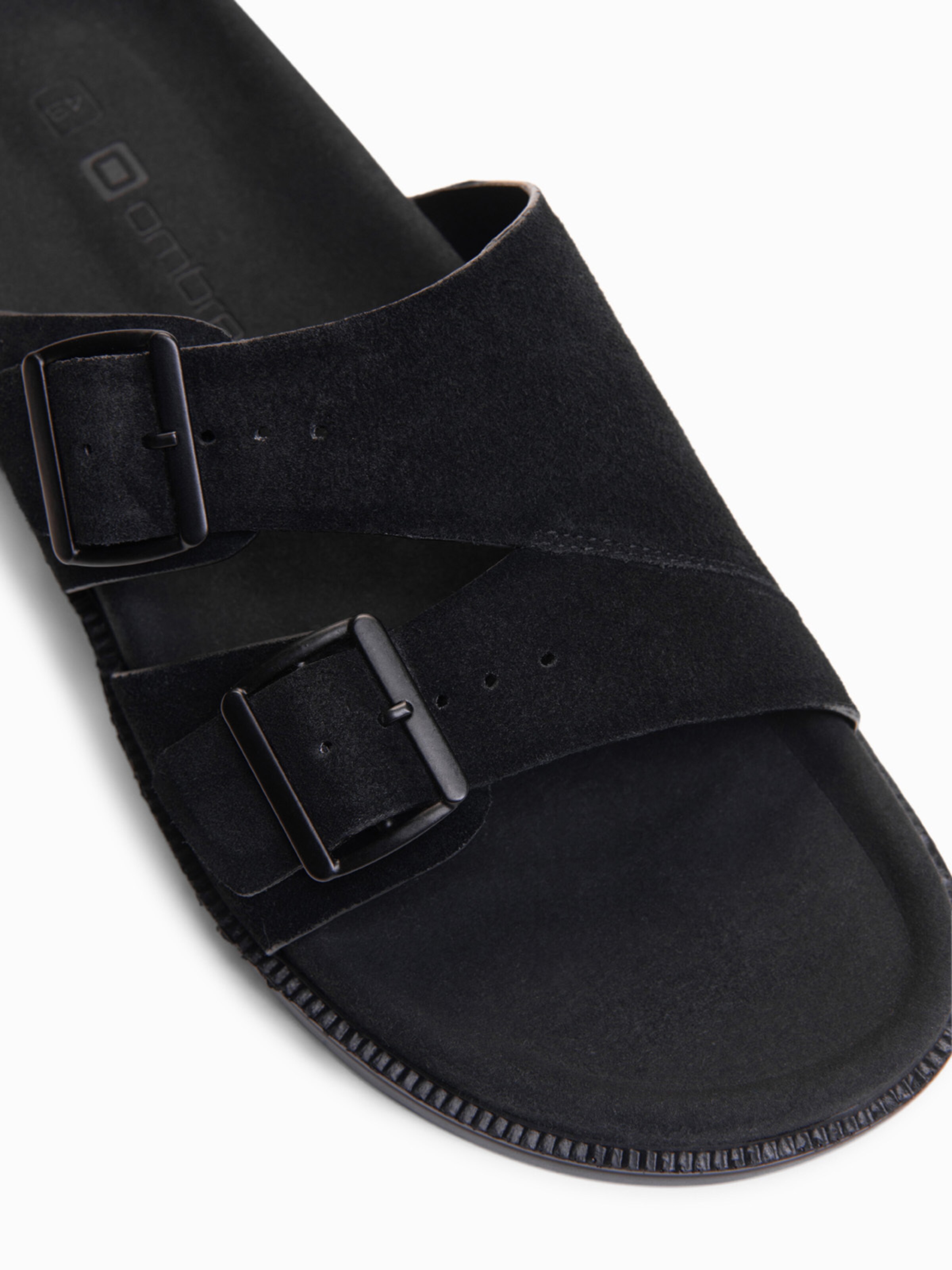 Ombre Mule in Black