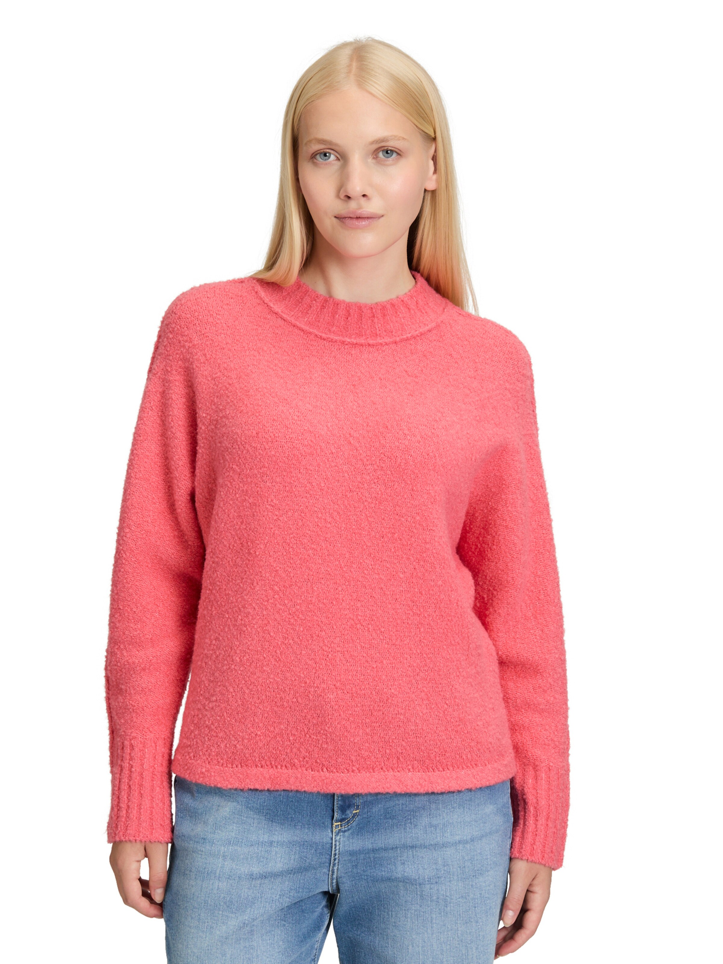 Cartoon Pullover in Orange: Vorderseite