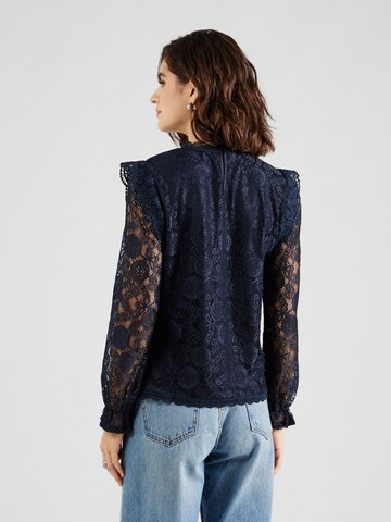 PIECES Blouse 'PCOLLINE' in Blue
