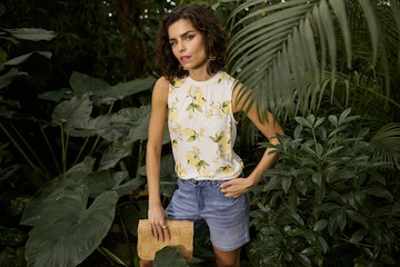 LAURA SCOTT Top in Beige