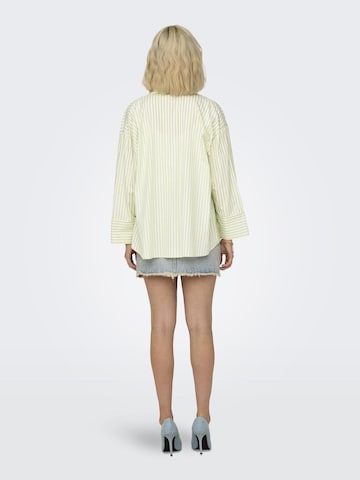 ONLY - Blusa 'GRACE MICHELLE' em amarelo