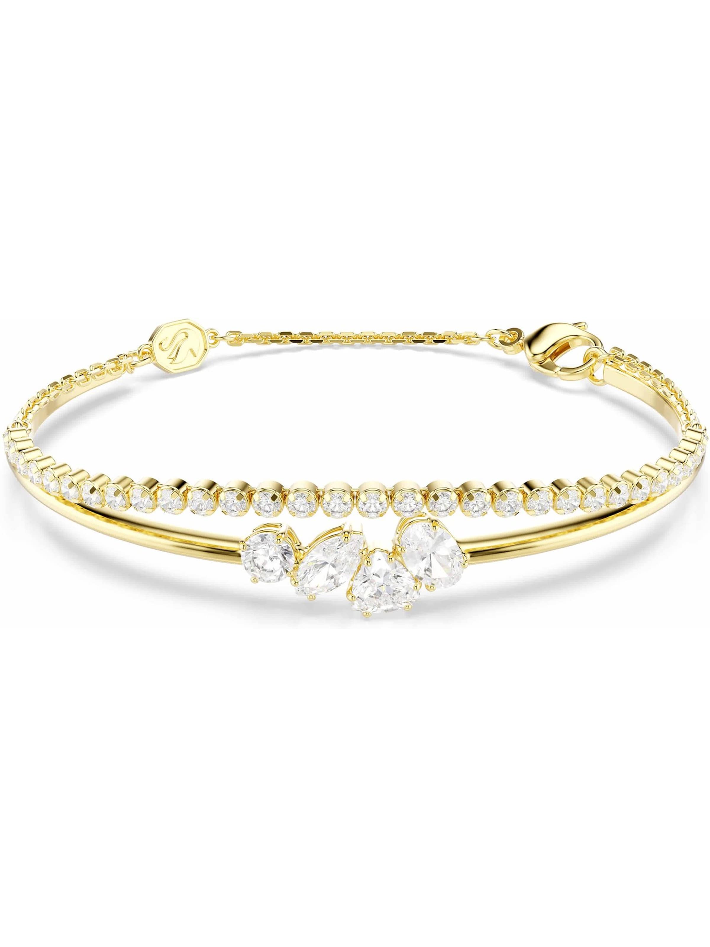 Swarovski Armband in One Size in gold, Produktansicht