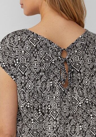 s.Oliver T-Shirt in Schwarz