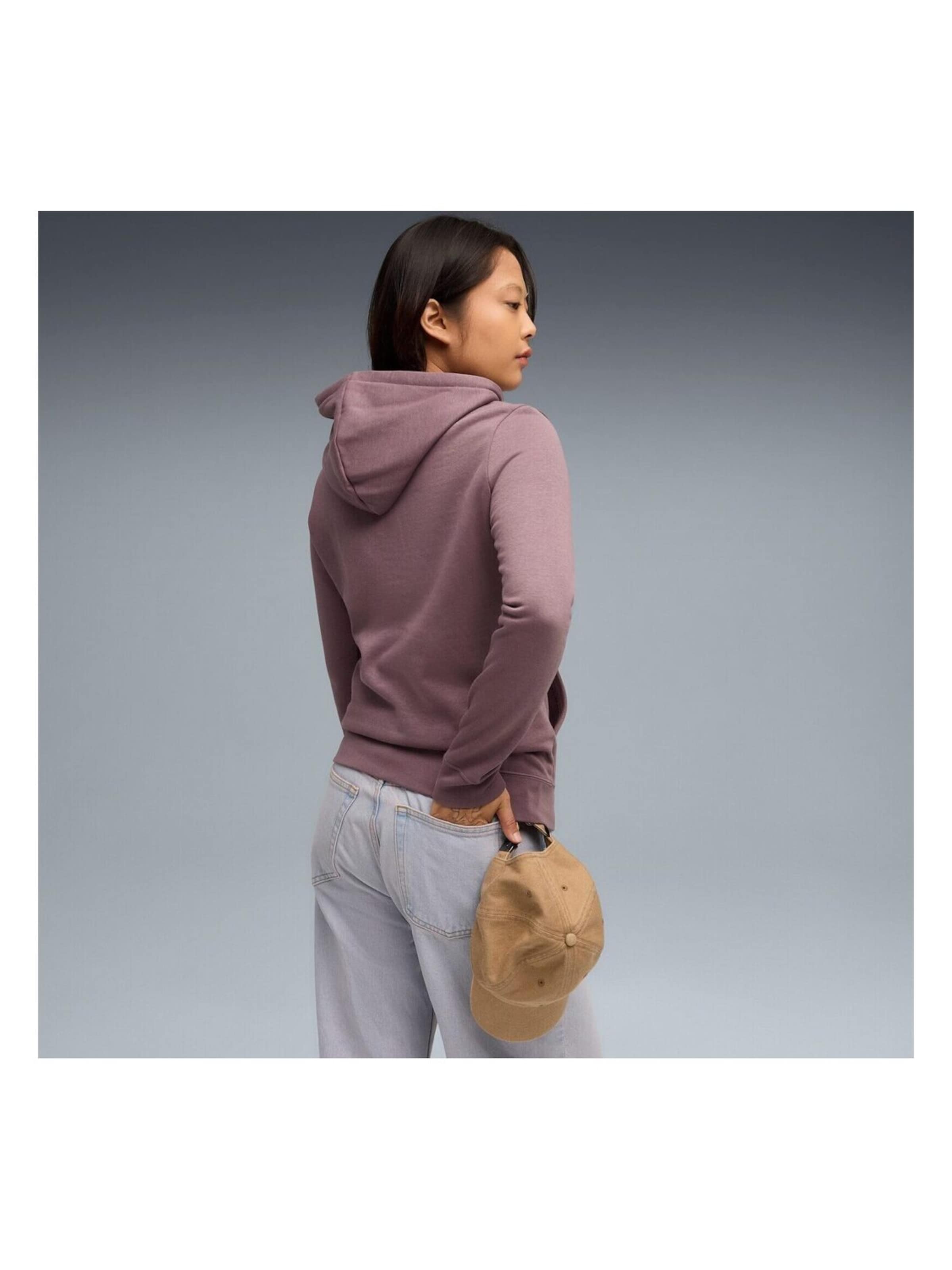 PUMA Sweatjacke 'Ess No. 1 Logo'‌‌‌‌‌ in Lila