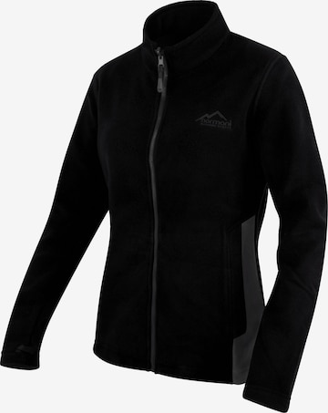 normani Athletic Fleece Jacket 'Ivalo' in Black