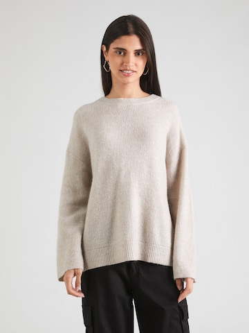 Lindex - Pullover 'Gertrud' em bege: frente