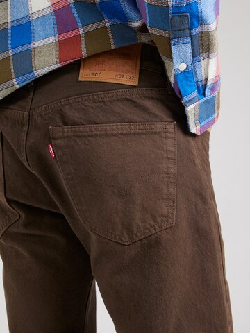 LEVI'S ® Regular Jeans '501' in Bruin