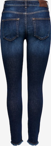 ONLY Skinny Jeans 'Blush' in Blue