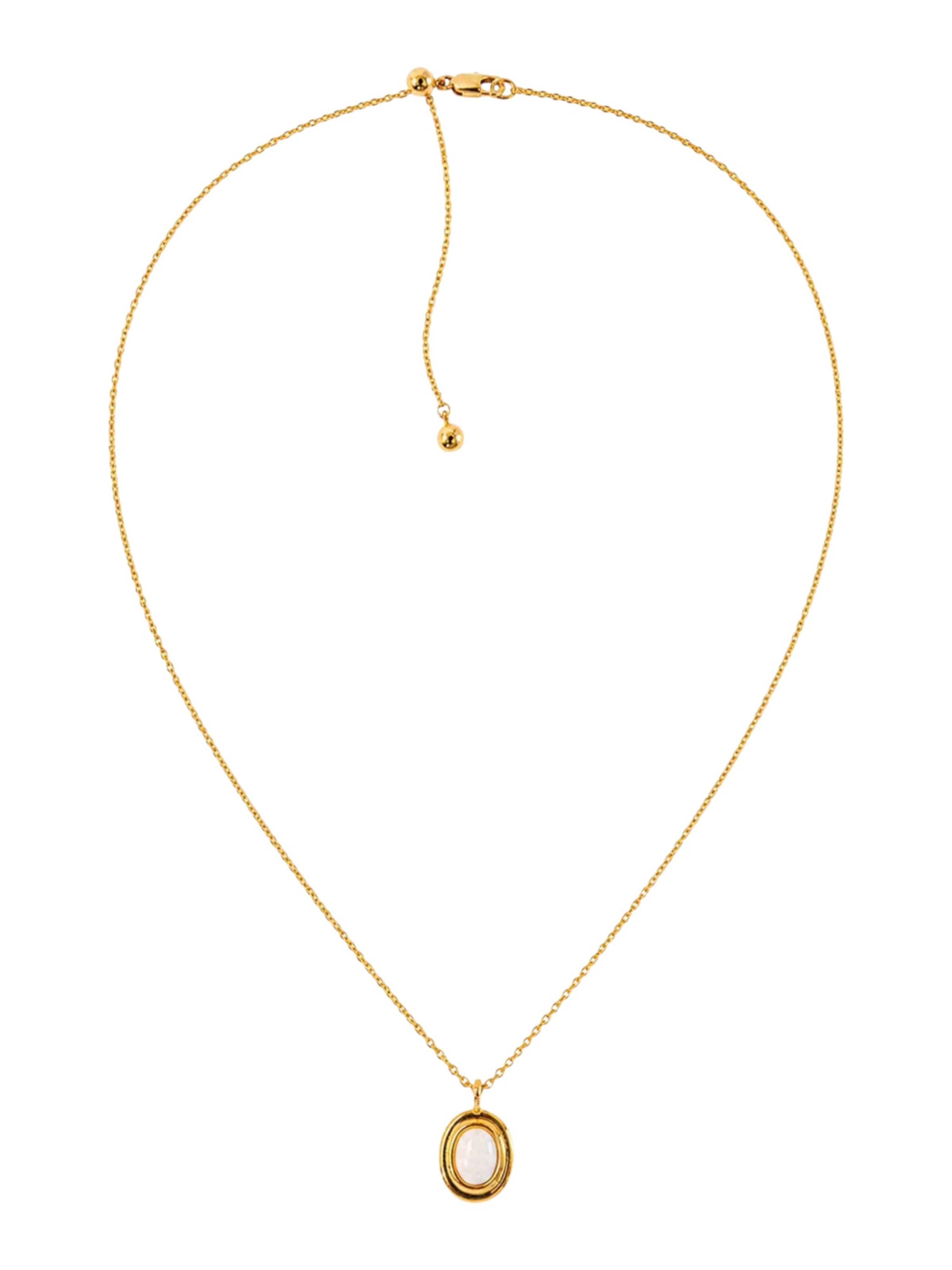 RteRme Kette 'Opal Pendant Necklace'‌‌‌‌‌‌‌ in Onesize in gold, Produktansicht