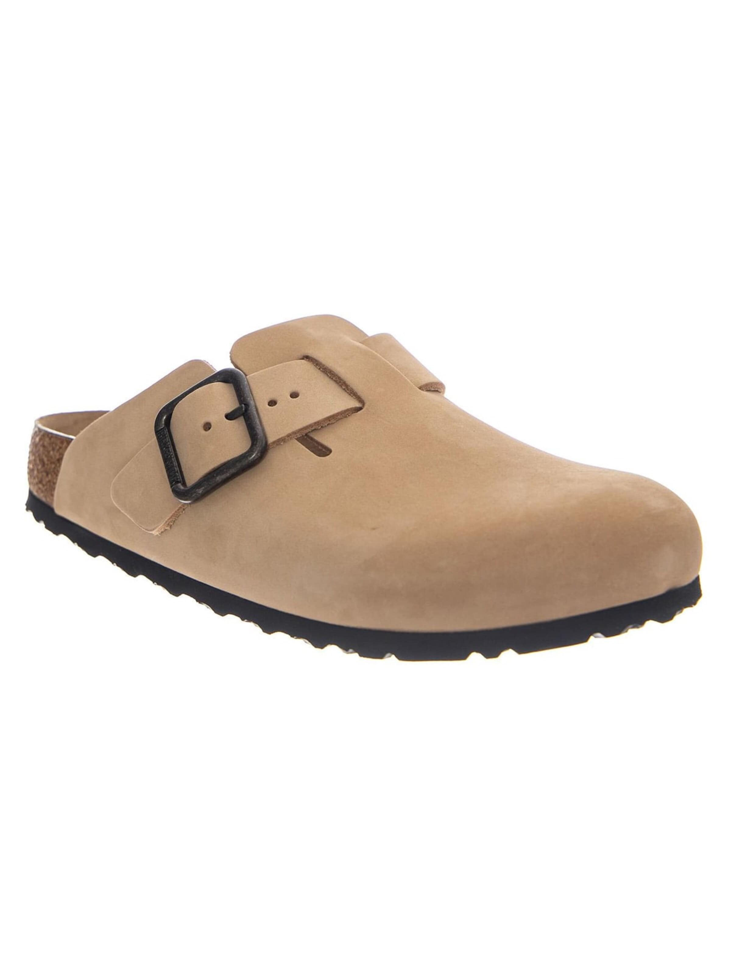 BIRKENSTOCK Clogs 'BOSTON' in Beige: Vorderseite