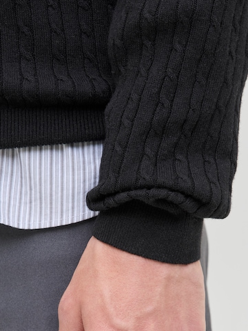 JACK & JONES Pullover 'JJEEMIL' i sort