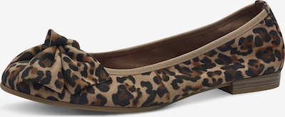 Balerinos '22141' iš Tamaris, spalva – smėlio spalva / ruda / juoda, Prekių apžvalga