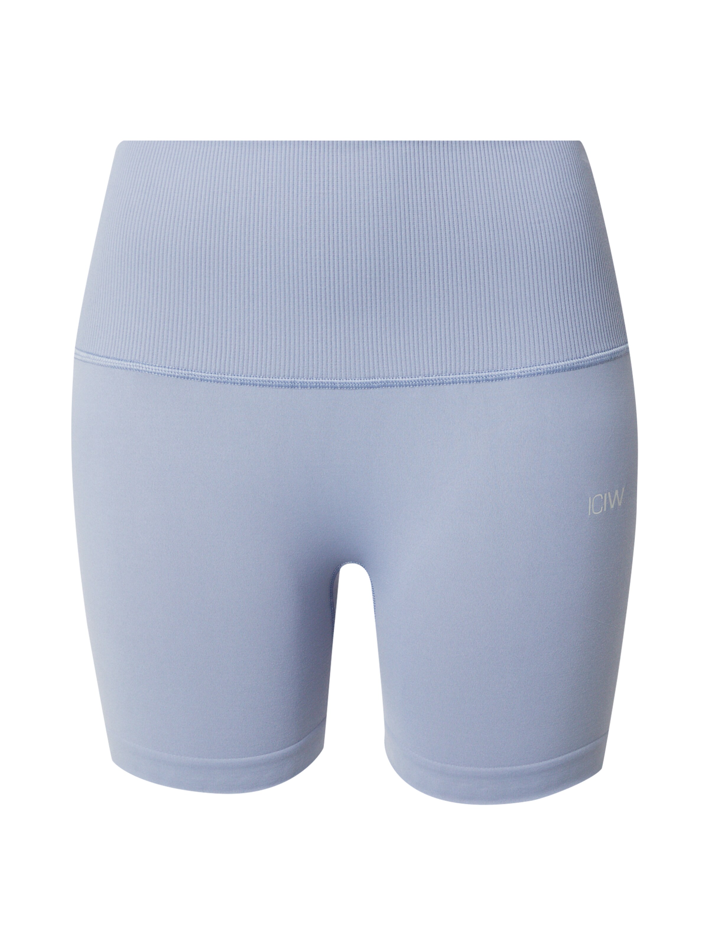 ICANIWILL Скинни Спортивные штаны 'Define' в Синий: спереди