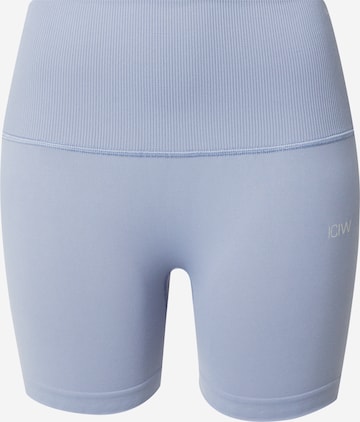 ICANIWILL Workout Pants 'Define' in Blue: front