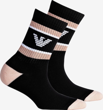Emporio Armani Socks in Black: front