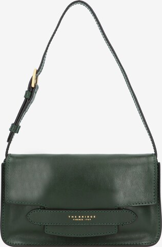 The Bridge Shoulder Bag 'Lucrezia' in Green: front