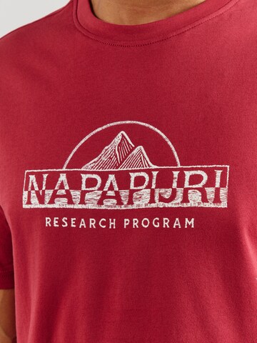 NAPAPIJRI Póló 'SANDIR' - piros