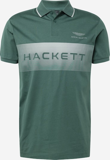 Hackett London T-Shirt en vert / blanc, Vue avec produit