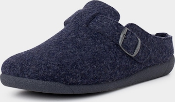 Pisamonas - Zapatillas de casa en azul: frente
