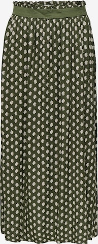 Jupe 'ONLVENEDIG' ONLY en vert : devant