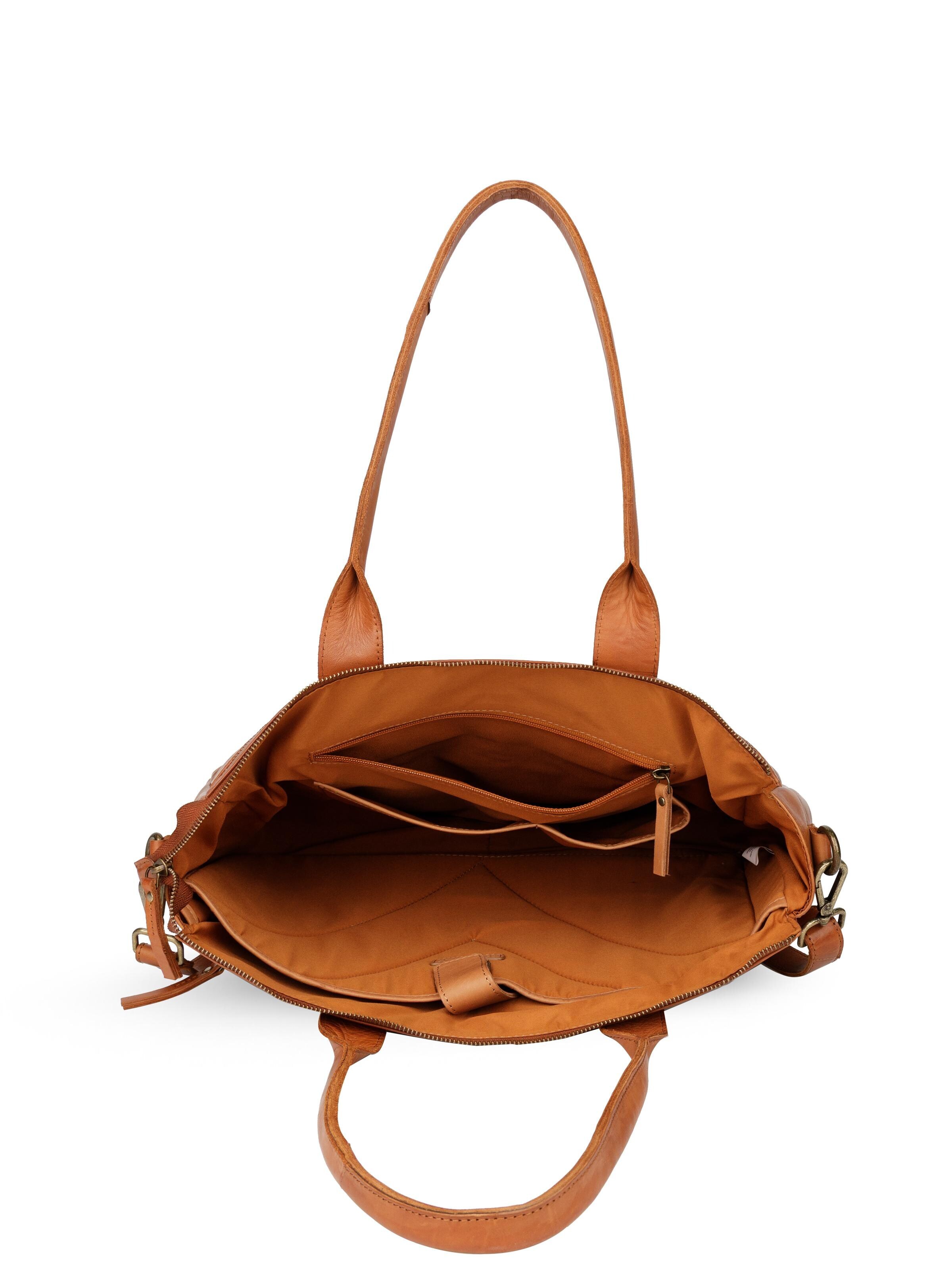Bellicci Laptop Bag 'Greselle' in Brown
