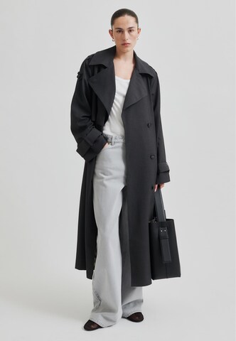 Cappotto di mezza stagione 'Zoe' di SECOND FEMALE in grigio