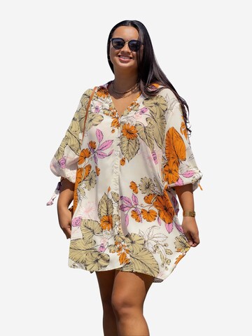 Cupshe Strandkleid in Gelb: Vorderseite