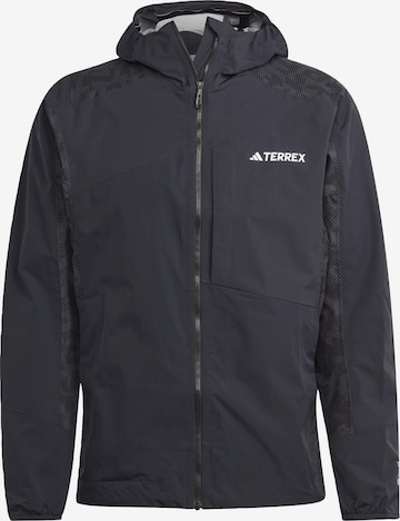 ADIDAS TERREX Outdoorjacke 'Xperior' in Schwarz: predná strana